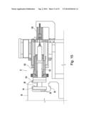 STRIP CASTING APPARATUS FOR RAPID SET AND CHANGE OF CASTING ROLLS diagram and image