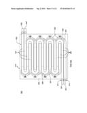 THERMAL TRANSFER STRUCTURE WITH IN-PLANE TUBE LENGTHS AND OUT-OF-PLANE     TUBE BEND(S) diagram and image