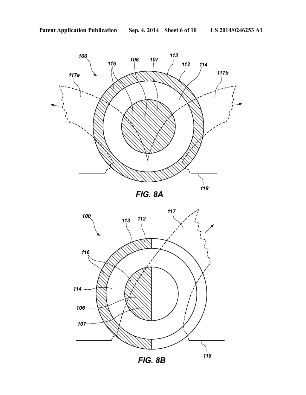 CUTTING ELEMENTS FOR EARTH-BORING TOOLS, EARTH-BORING TOOLS INCLUDING SUCH     CUTTING ELEMENTS, AND RELATED METHODS - diagram, schematic, and image 07