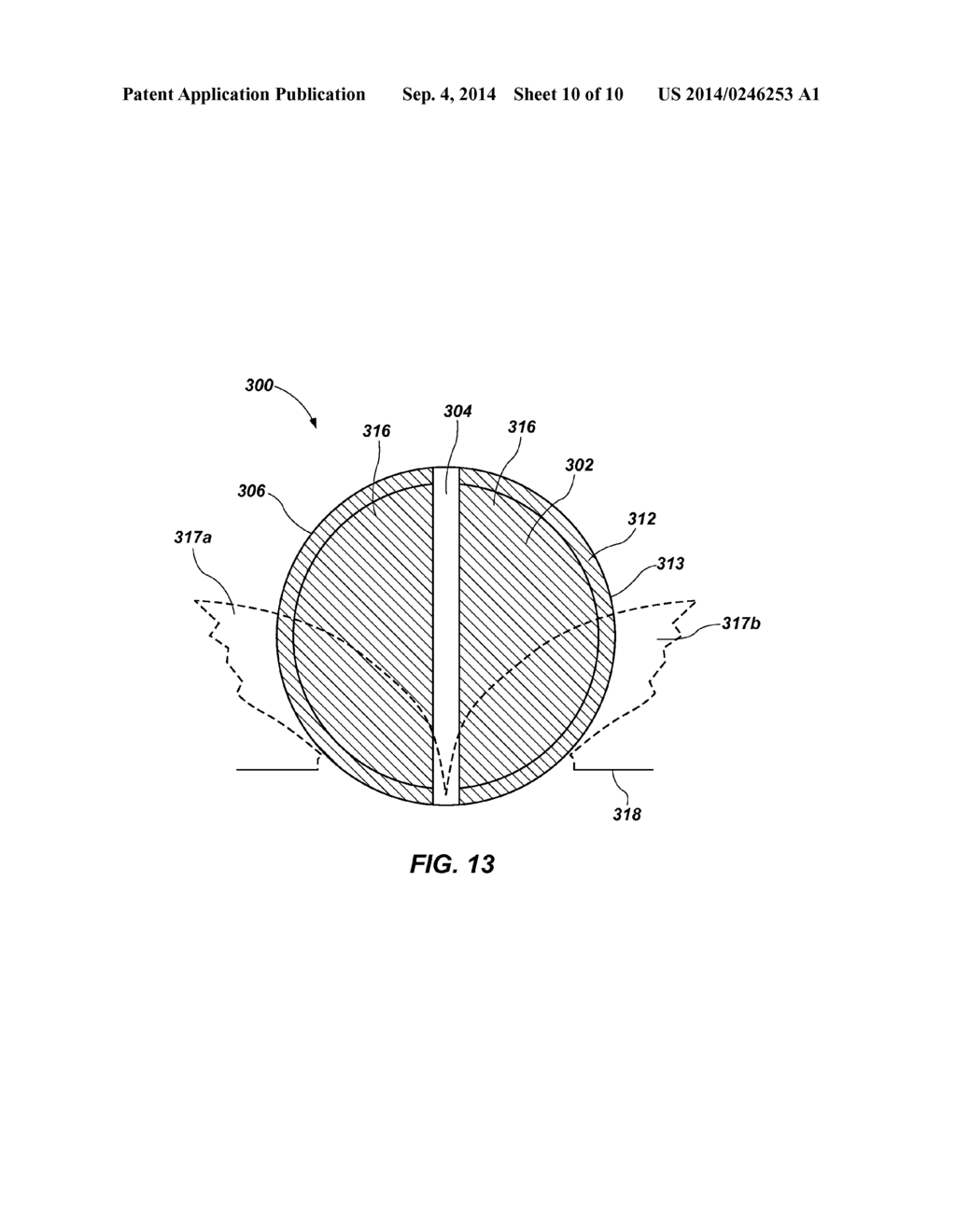 CUTTING ELEMENTS FOR EARTH-BORING TOOLS, EARTH-BORING TOOLS INCLUDING SUCH     CUTTING ELEMENTS, AND RELATED METHODS - diagram, schematic, and image 11