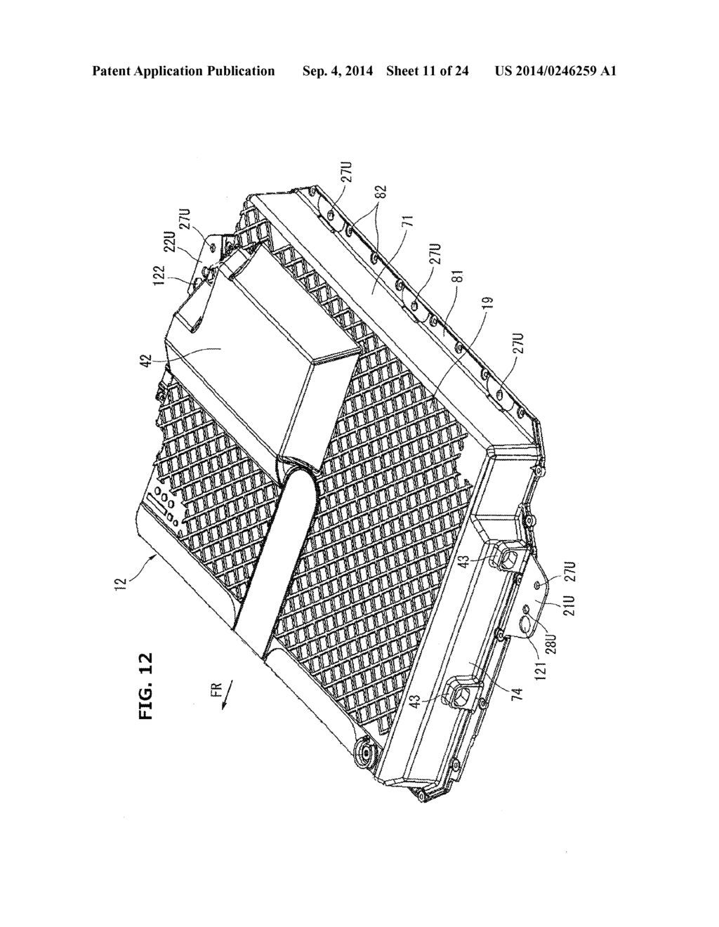 BATTERY PACK FOR DRIVING ELECTRIC VEHICLE - diagram, schematic, and image 12