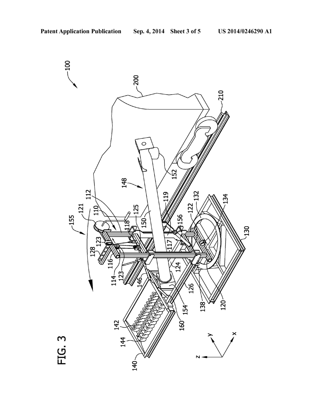 RAIL CAR UNLOADING DEVICE - diagram, schematic, and image 04