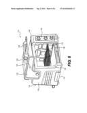 Toaster Oven with Improved Access to Cooking Cavity diagram and image