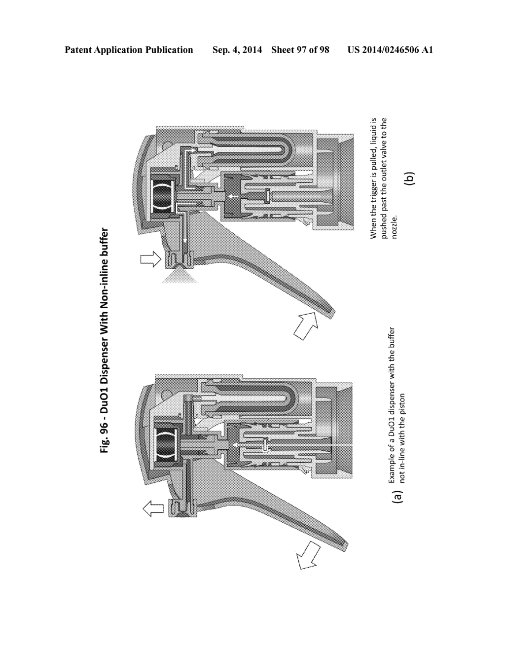 SYSTEMS AND METHODS TO PRECISELY CONTROL OUTPUT PRESSURE IN BUFFERED     SPRAYERS (DuO1) - diagram, schematic, and image 98