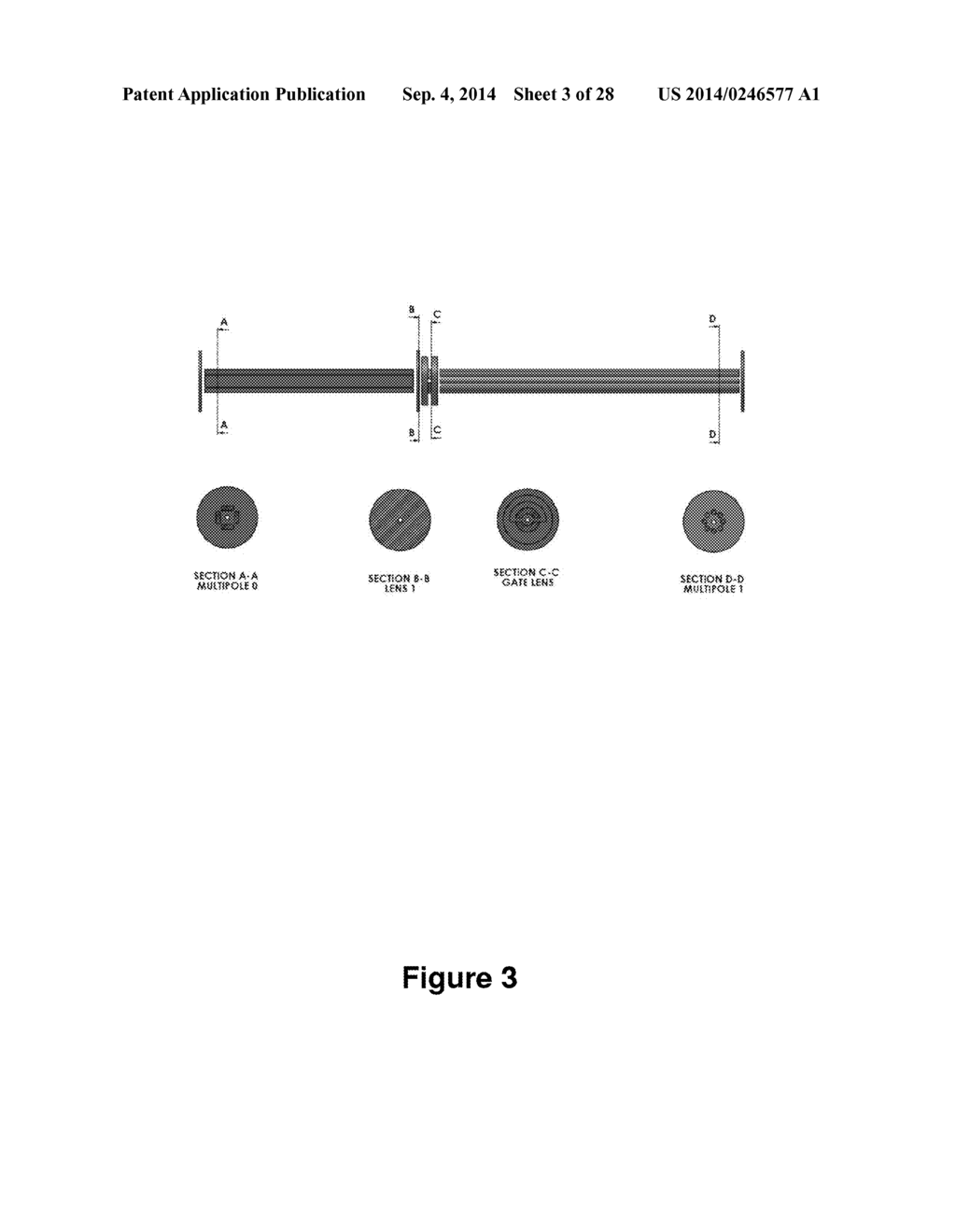 Method to Perform Beam-Type Collision-Activated Dissociation in the     Pre-Existing Ion Injection Pathway of a Mass Spectrometer - diagram, schematic, and image 04