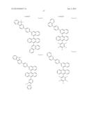 ANTHRACENE DERIVATIVES AND ORGANIC LIGHT EMITTING DEVICES COMPRISING THE     SAME diagram and image