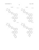 ANTHRACENE DERIVATIVES AND ORGANIC LIGHT EMITTING DEVICES COMPRISING THE     SAME diagram and image