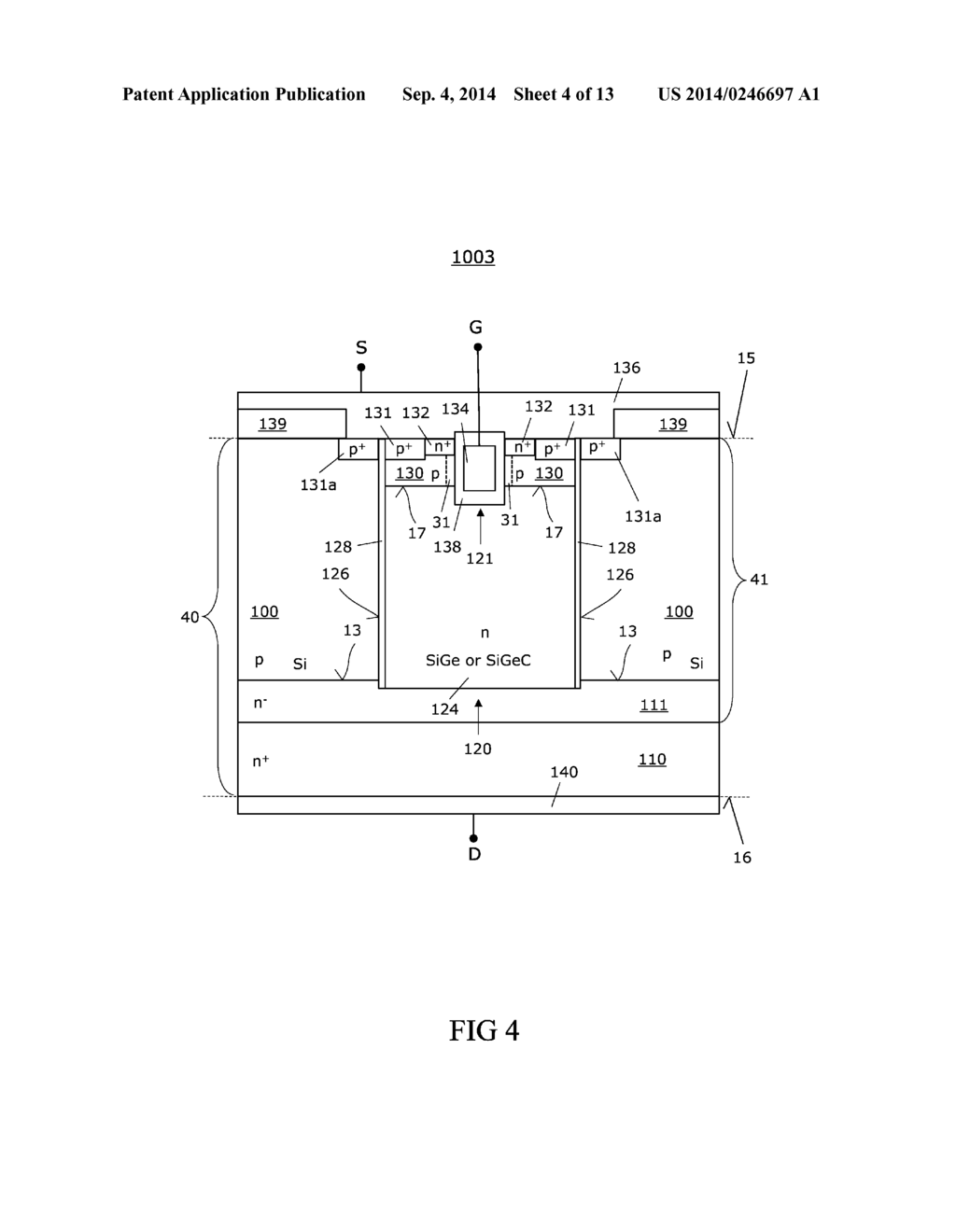 Semiconductor Device with Charge Compensation Structure - diagram, schematic, and image 05