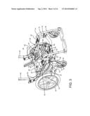 TILT-IN-SPACE WHEELCHAIR USING MULTIPLE CONTROLLING PATHS diagram and image