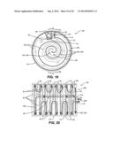 LIQUID-COOLED ROTARY ELECTRIC MACHINE HAVING FLUID CHANNEL WITH AUXILIARY     COOLANT GROOVE diagram and image