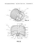 LIQUID-COOLED ROTARY ELECTRIC MACHINE HAVING FLUID CHANNEL WITH AUXILIARY     COOLANT GROOVE diagram and image