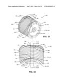 LIQUID-COOLED ROTARY ELECTRIC MACHINE HAVING FLUID CHANNEL WITH AUXILIARY     COOLANT GROOVE diagram and image