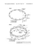 ELECTRICITY COLLECTION AND DISTRIBUTION RING AND METHOD FOR MANUFACTURING     SAME diagram and image