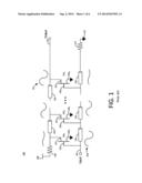 WIDEBAND DISTRIBUTED AMPLIFIER WITH INTEGRAL BYPASS diagram and image