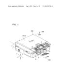 PRINTER WITH FORCE TRANSMITTING PATH SELECTING MECHANISM diagram and image