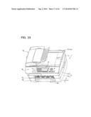 PRINTER WITH FORCE TRANSMITTING PATH SELECTING MECHANISM diagram and image