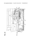 PRINTER WITH FORCE TRANSMITTING PATH SELECTING MECHANISM diagram and image