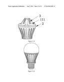 MANUFACTURING METHOD OF LAMP HOUSING TYPE HEAT-SINK, LAMP HOUSING TYPE     HEAT-SINK AND LED LIGHTING DEVICE diagram and image