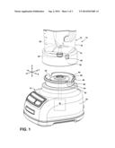 FOOD PROCESSING DEVICE JAR LOCK diagram and image