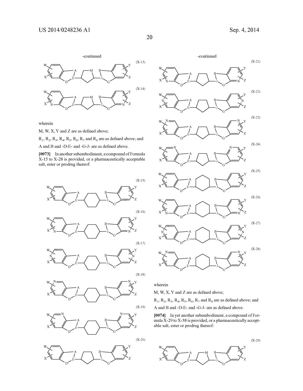 TRICYCLIC AMINO CONTAINING COMPOUNDS FOR TREATMENT OR PREVENTION OF     SYMPTOMS ASSOCIATED WITH ENDOCRINE DYSFUNCTION - diagram, schematic, and image 21