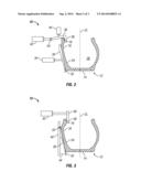 METHODS AND APPARATUS FOR DEFLECTING AND SUPPORTING A TIRE SIDEWALL diagram and image