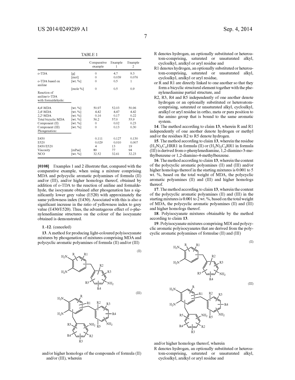 METHOD FOR PRODUCING LIGHT-COLOURED POLYISOCYANATES - diagram, schematic, and image 08