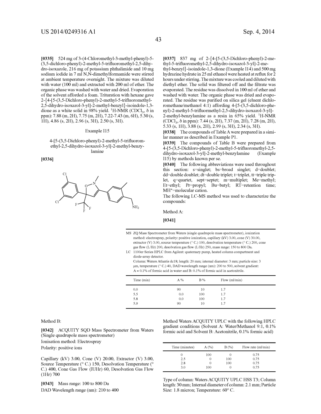 ISOXAZOLINE DERIVATIVES AS INSECTICIDES - diagram, schematic, and image 44