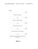 AUTOMATIC TRAVEL TIME AND ROUTING DETERMINATIONS IN A WIRELESS NETWORK diagram and image