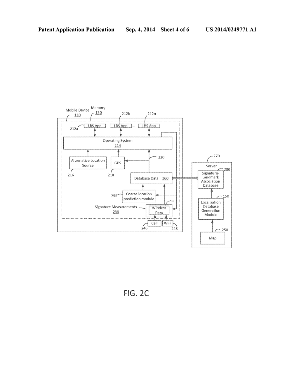 LOCATION ESTIMATION USING A MOBILE DEVICE - diagram, schematic, and image 05