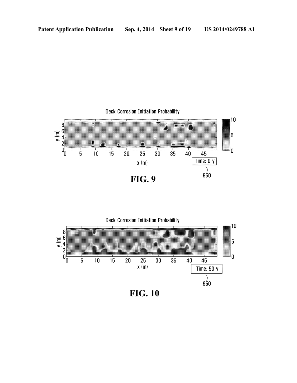 METHOD AND SYSTEM FOR ESTIMATING DEGRADATION AND DURABILITY OF CONCRETE     STRUCTURES AND ASSET MANAGEMENT SYSTEM MAKING USE OF SAME - diagram, schematic, and image 10