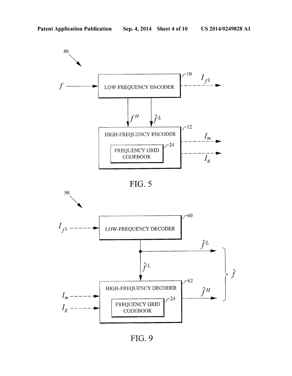 Audio Encoding/Decoding based on an Efficient Representation of     Auto-Regressive Coefficients - diagram, schematic, and image 05