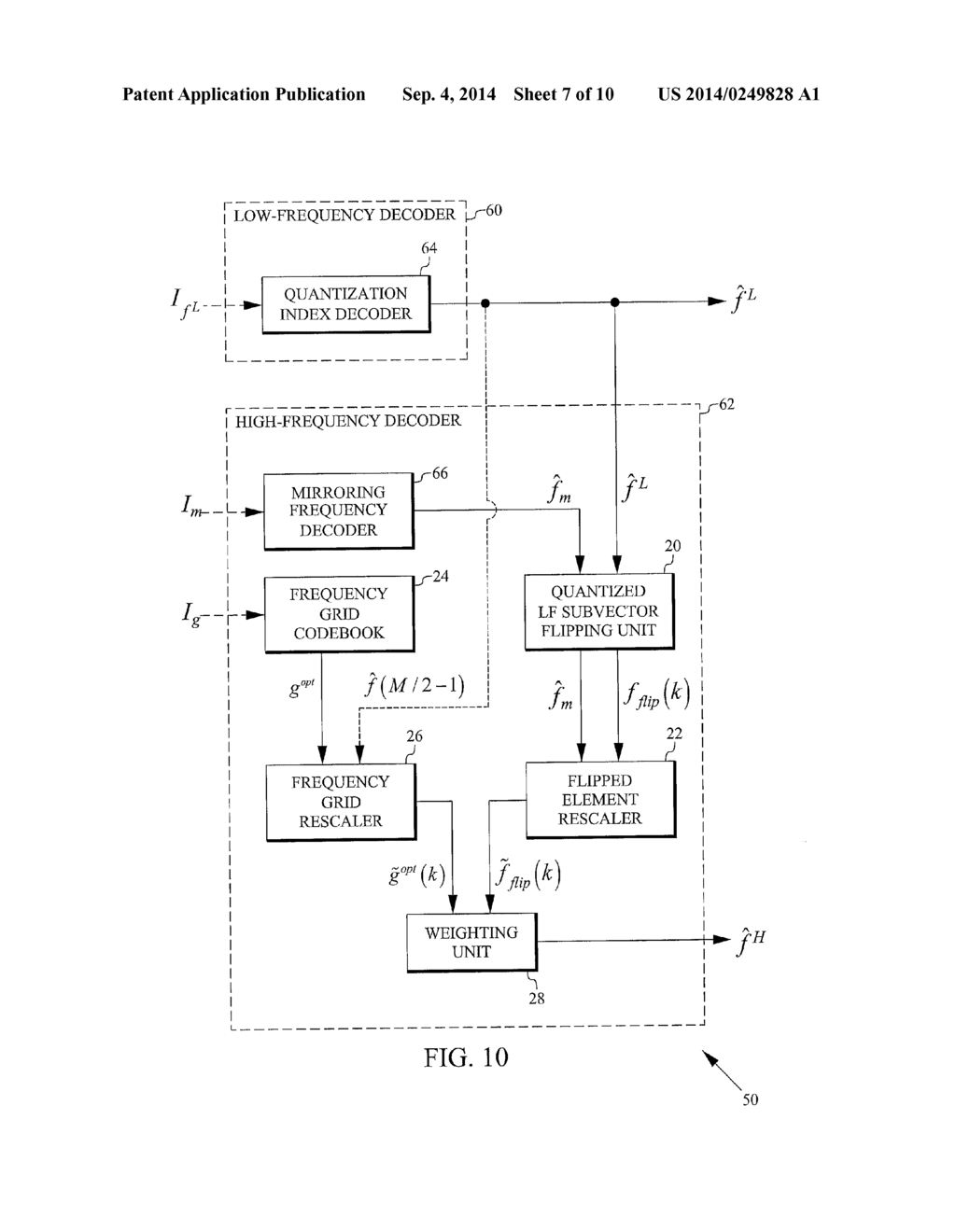 Audio Encoding/Decoding based on an Efficient Representation of     Auto-Regressive Coefficients - diagram, schematic, and image 08