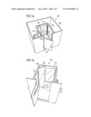 INTERACTIVE CUBICLE AND METHOD FOR DETERMINING A BODY SHAPE diagram and image