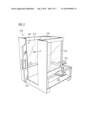 INTERACTIVE CUBICLE AND METHOD FOR DETERMINING A BODY SHAPE diagram and image