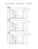 INTERACTIVE CUBICLE AND METHOD FOR DETERMINING A BODY SHAPE diagram and image