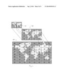 METHOD FOR PROVIDING AND RECEIVING INFORMATION REPRESENTING PHYSICAL     FEATURES OF A PORTION OF A THREE DIMENSIONAL SURFACE diagram and image