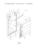 SOUND ATTENUATING COVERING FOR AN ARCHITECTURAL OPENING diagram and image