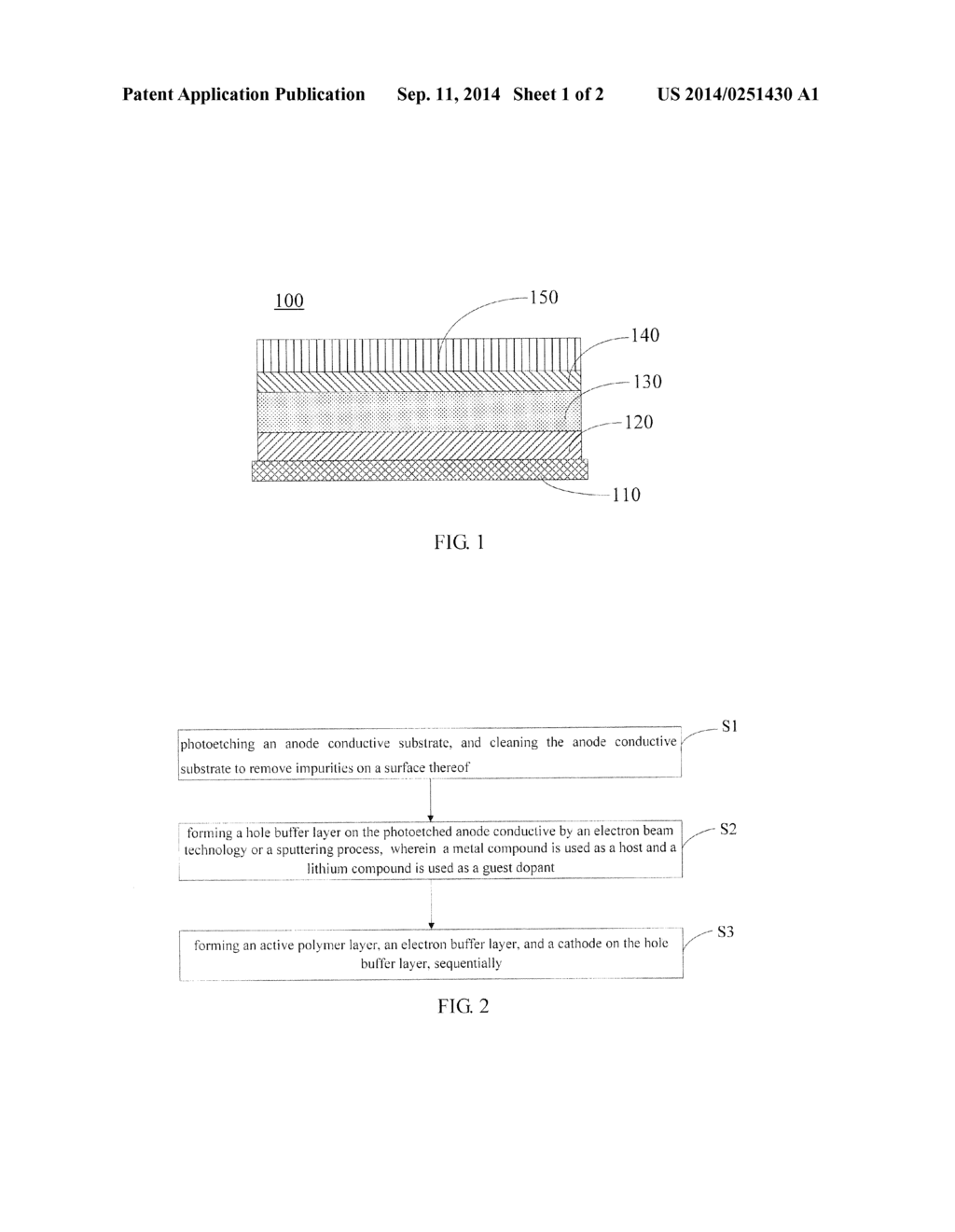 POLYMER SOLAR CELL AND METHOD FOR PREPARING SAME - diagram, schematic, and image 02
