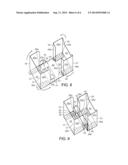 Device and method for storage of collectible cards diagram and image