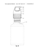 BOTTLE CAP SYSTEM WITH INTERNAL STORAGE CHAMBER diagram and image