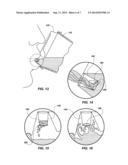 SPLASH-RESISTANT LIDS, CONTAINER ASSEMBLIES INCLUDING SUCH LIDS AND     RELATED METHODS diagram and image