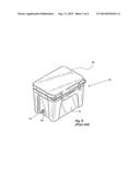 Insulated Container and Drain Plug with Valve Aspect diagram and image