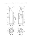 FLUID CONTAINER AND SUPPORT BRACKET THEREFOR diagram and image