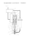 LIQUID MATERIAL DISCHARGE APPARATUS AND METHOD diagram and image