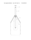 AUXILIARY HANGING MEMBER FOR DISPOSABLE HANGER diagram and image