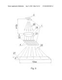 METHOD OF OBTAINING A UNIFORM BEAM OF ELECTROMAGNETIC RADIATION OF     ARBITRARY GEOMETRICAL SHAPE AND A MECHANICAL-OPTICAL DEVICE FOR     APPLICATIONS OF THIS METHOD diagram and image