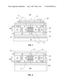 EXTREMELY THIN SEMICONDUCTOR ON INSULATOR (ETSOI) LOGIC AND MEMORY HYBRID     CHIP diagram and image