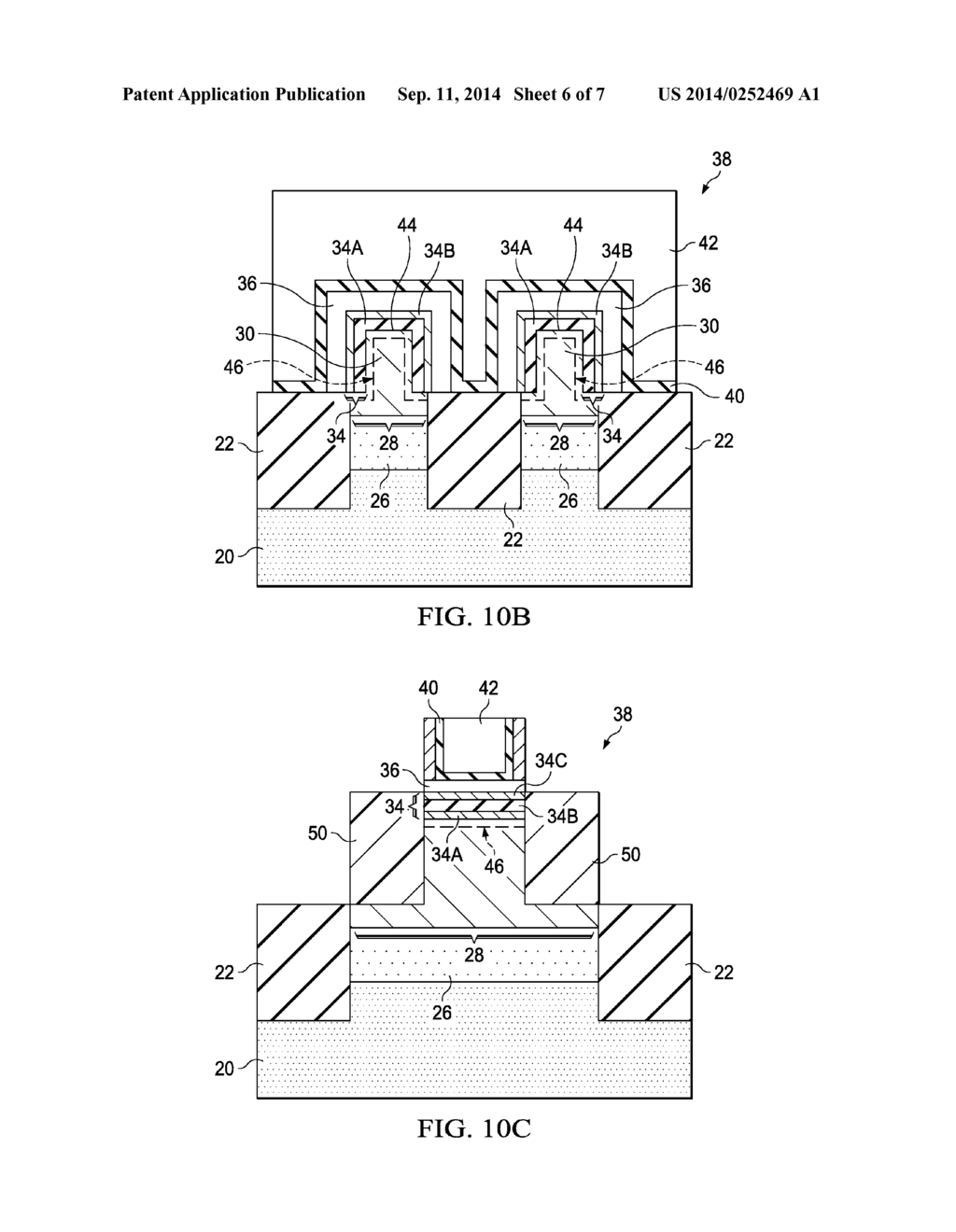 FinFETs with Strained Well Regions - diagram, schematic, and image 07