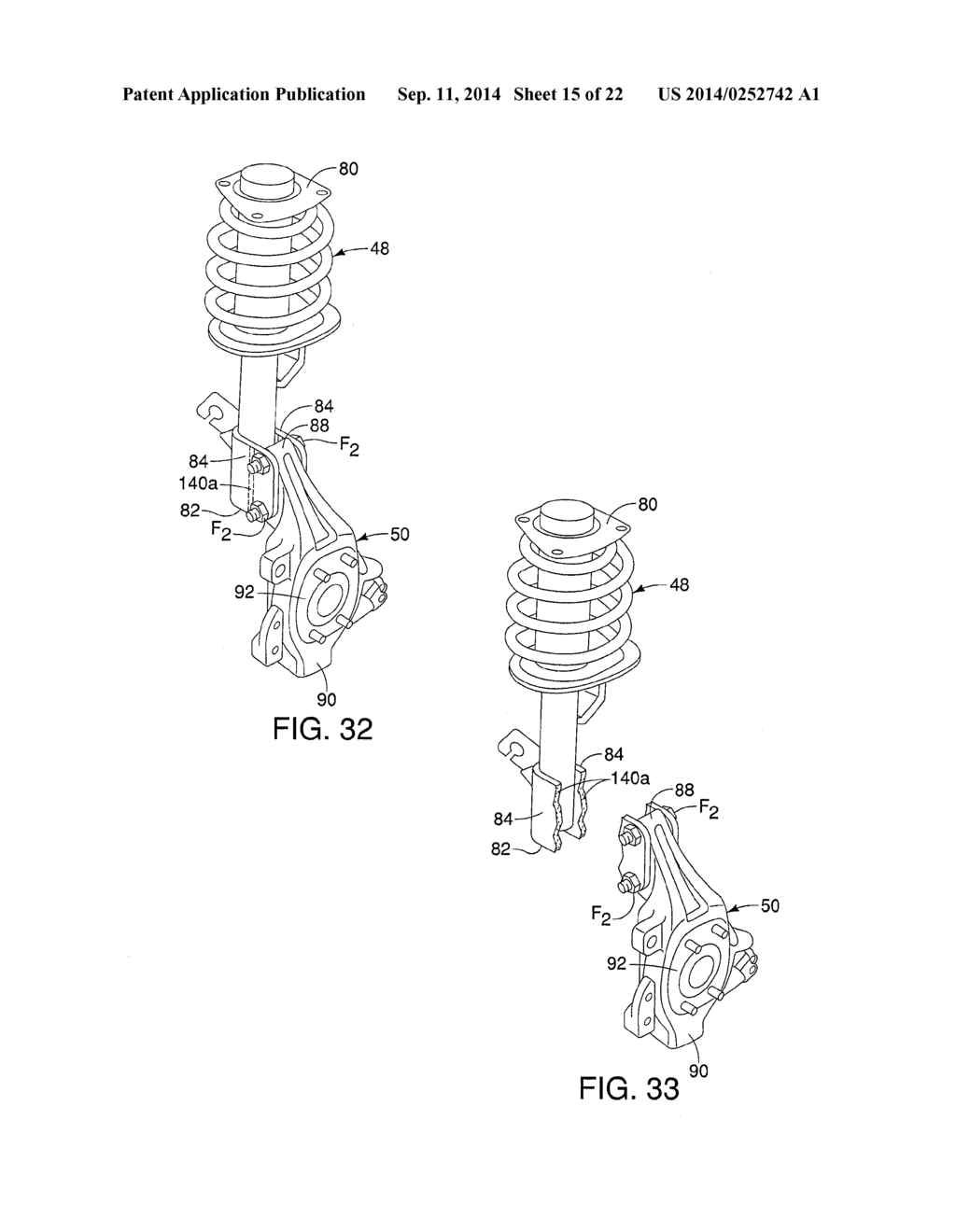 VEHICLE FRONT SUSPENSION - diagram, schematic, and image 16