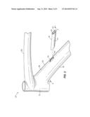 BICYCLE FRAME WITH INTERNAL STRUT diagram and image